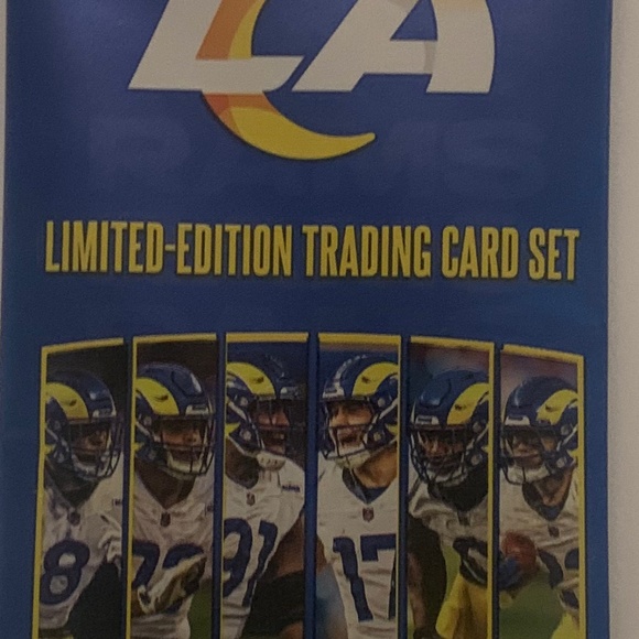 LA Rams Limited-Edition Trading Card Set - Picture 3 of 3